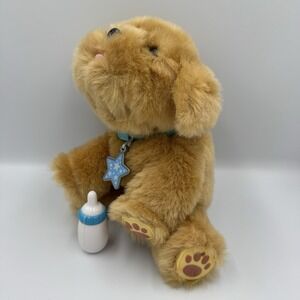 Little Live Pets Snuggles My Dream Puppy Brown Dog Plush Toy TESTED WORKS! EUC